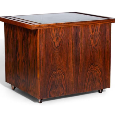 Kai Kristiansen Brazilian Rosewood Pop-Up Rolling Bar
