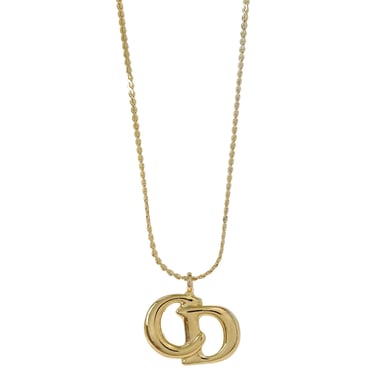 Christian Dior Necklace Pendant Gold