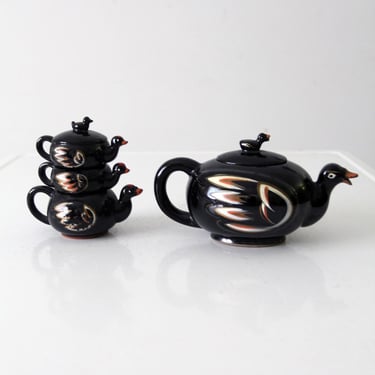 mcm Japanese Royal Sealy teapot set 