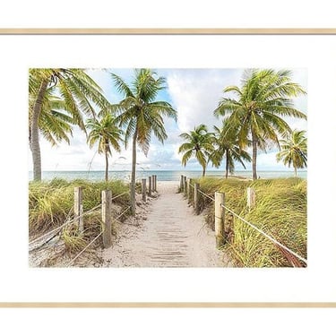 Beach Photography, Florida Beach Print, Smathers Beach, Key West Print, Key West Florida Wall Art, Palm Tree Print, Island Decor Beach Decor 
