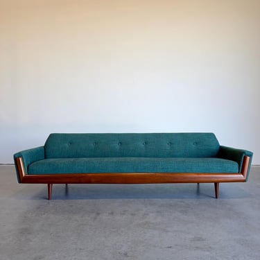Mid Century Fully Restored Gondola Sofa, Adrian Pearsall Style c.1960’s - Shipping NOT FREE, Msg for quote 