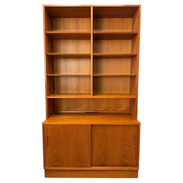 Danish Modern Teak Bookcase Cabinet by Hundevad & Co., Denmark, 1990s