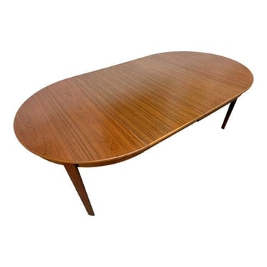 Mid-Century Danish Modern Teak Dining Table 