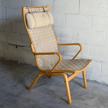 Finn Østergaard “Albert” Bentwood Lounge Chair for Kvist Møbler, Denmark 