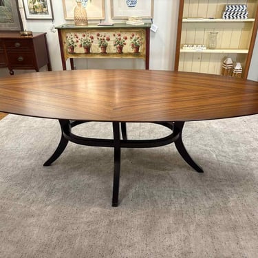 Arhaus Oval Pedestal Dining Table