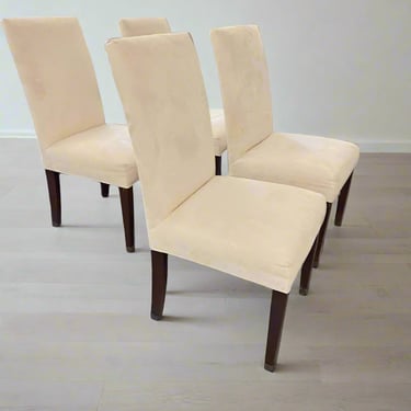 4 Kravet Beige Upholstered Dining Chairs MB1-51