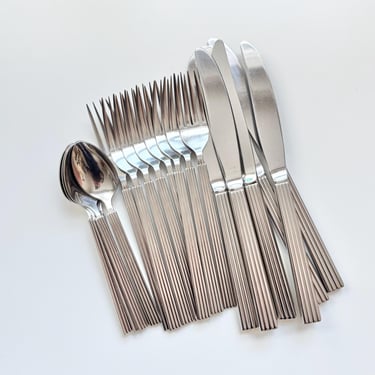Vintage Post Modern Minimalist Cutlery Bauhaus Style 