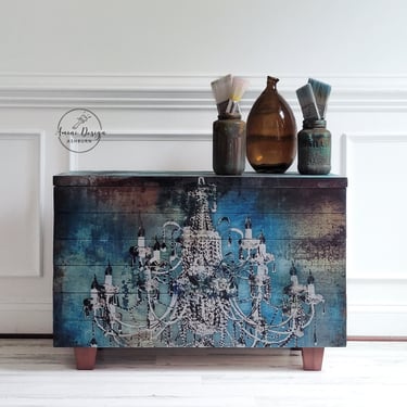 Storage Chest. Storage Bench. Painted Bedside Chest. Buried Treasure Chest. Painted Furniture. Bedroom Chest. Bedroom Bench. 