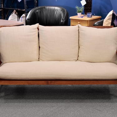George Nakashima Built Black Walnut Settee