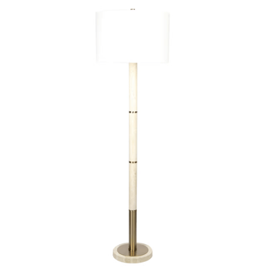 Kent Travertine Floor Lamp