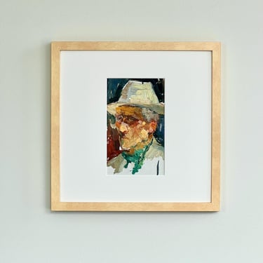 Vintage Oil Painting Portrait 