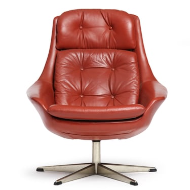 Swiveling Lounge Chair by H.W. Klein for Bramin Mobler
