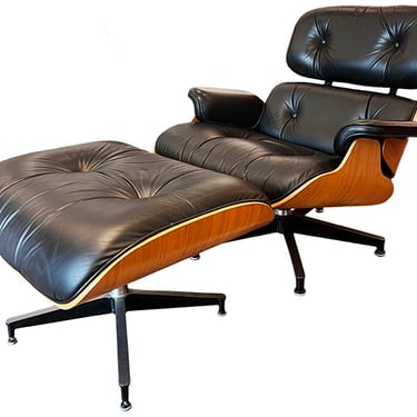 Eames chair and ottoman