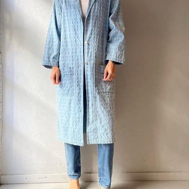 Vintage 90s '19th Avenue' Light Weight Denim Coat / Large 
