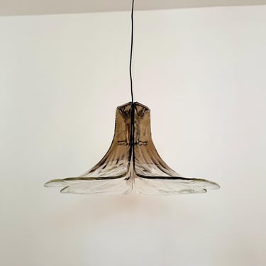 Mid-Century Modern Murano Glass Pendant Lamp by Carlo Nason for Mazzega | 1960s 
