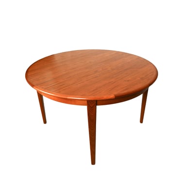 Round Teak Dining Table Oval Table Danish Modern 