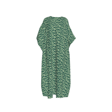 Cleo Caftan | Adventurine in Ecru Leopard
