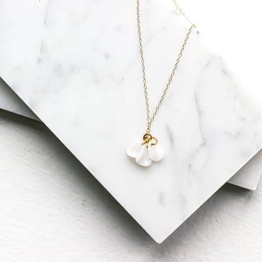 14k Gold-Filled Necklace Handmade with 100% Recycled Materials. Sustainable Everyday Necklace, Perfect for Layering. 
