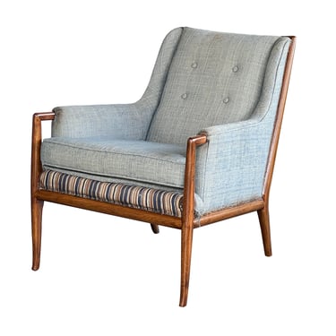 Robsjohn Gibbings for Widdicomb Mid Century Modern Walnut Lounge Chair