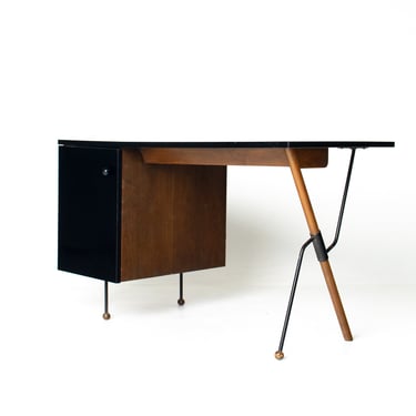 Rare Greta Grossman Model 6200 Desk for Glenn of California, 1952 — Dave Brubeck Estate