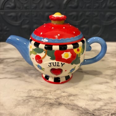 Mary Engelbreit July Teapot