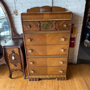 Art Deco Waterfall Dresser