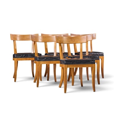 Baker Milling Road Walnut Dining Chairs - Set of 6 