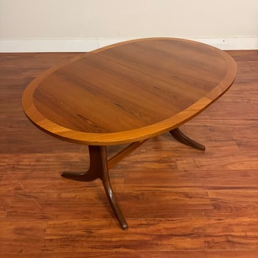Nathan Small Teak Butterfly Leaf Dining Table