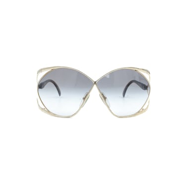 Christian Dior Goldtone Butterfly Sunglasses
