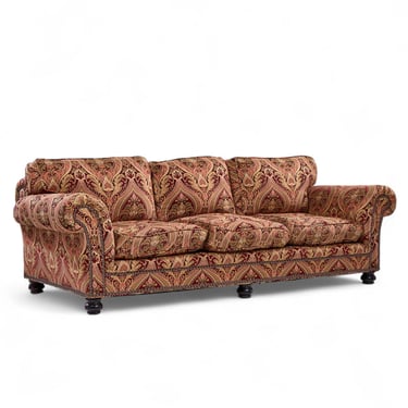 George Smith Roll Arm Sofa 