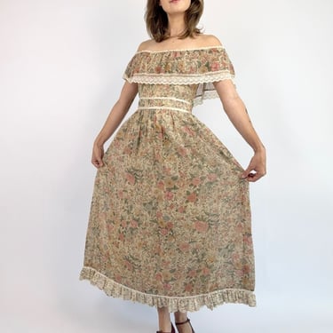 Gunne Sax Day Dreamland Prairie Dress