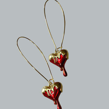 Bleeding Heart Earrings