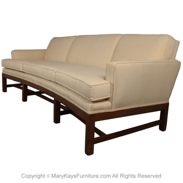 Mid-Century Curved Sofa in the style of Johannes Andersen for Trensum Möbelfabrik