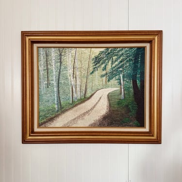 Into The Woods Oil Painting by Twyla Gillies: Twyla Collection