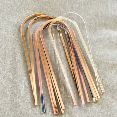 Arch Acrylic Plant Trellis Support / Rainbow Plant Trellis for Indoor Plant / Houseplant Trellis / Mini Trellis 