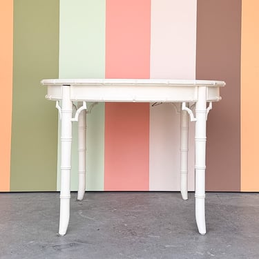 Thomasville Faux Bamboo Dining Table