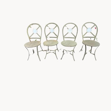 French Garden Bistro Chairs set of 4 