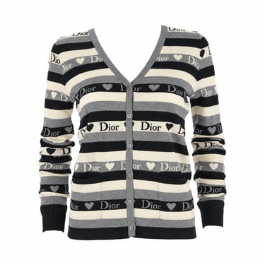 Dior Heart Logo Cardigan