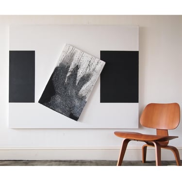 Original MURRY HANDLER Hard-Edge Abstract PAINTING 48x60