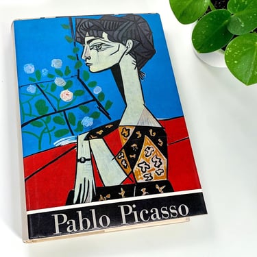 Vintage Pablo Picasso Book Retro 1950s Mid Century Modern + Wilhelm Boeck and Jaime Sabartés + Hardcover w/Sleeve + MCM Coffee Table Book 
