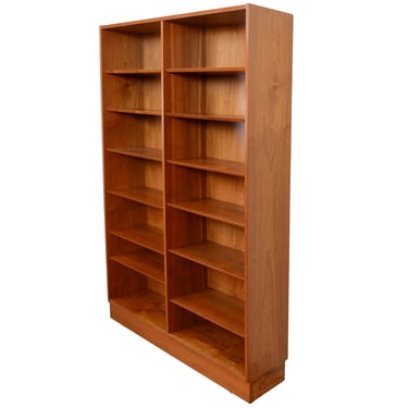 Teak Bookcases Double Bookcases Hundevad Danish Modern 