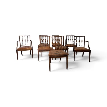 Set of Eight Dining Chairs