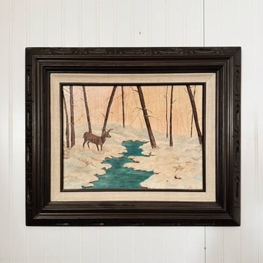 Silent Observer Original Oil Painting by Twyla Gillies: Twyla Collection