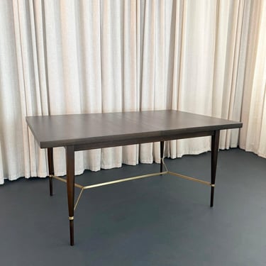 Ebonized Mahogany Extension Dining Table By Paul McCobb For Calvin Furniture