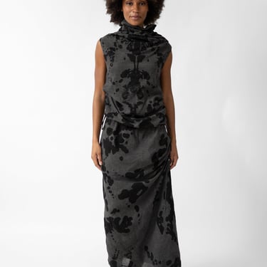Xem Layered Drawstring Detail Transformable Maxi Dress