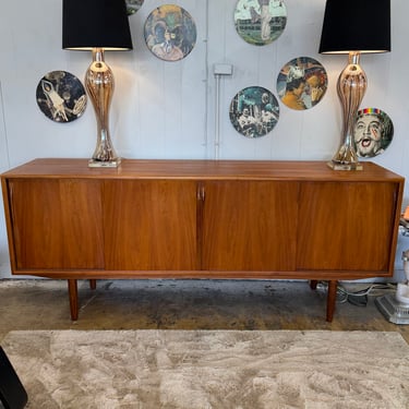 Danish Modern Teak Credenza by Axel Christiansen Odder