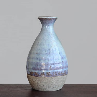 Japanese Sake Bottle | Aizu Hongo Ware by Munakata Kiln 