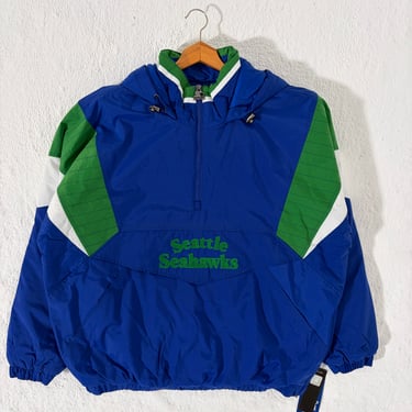 Retro Seattle Seahawks Starter Puffer Jacket
