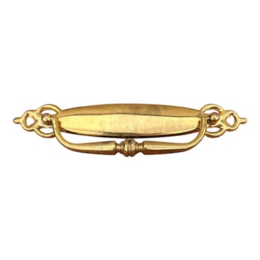 Vintage Brass Bail Pull Handle 5.25