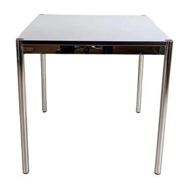 2x Original USM Haller desk square table small white 